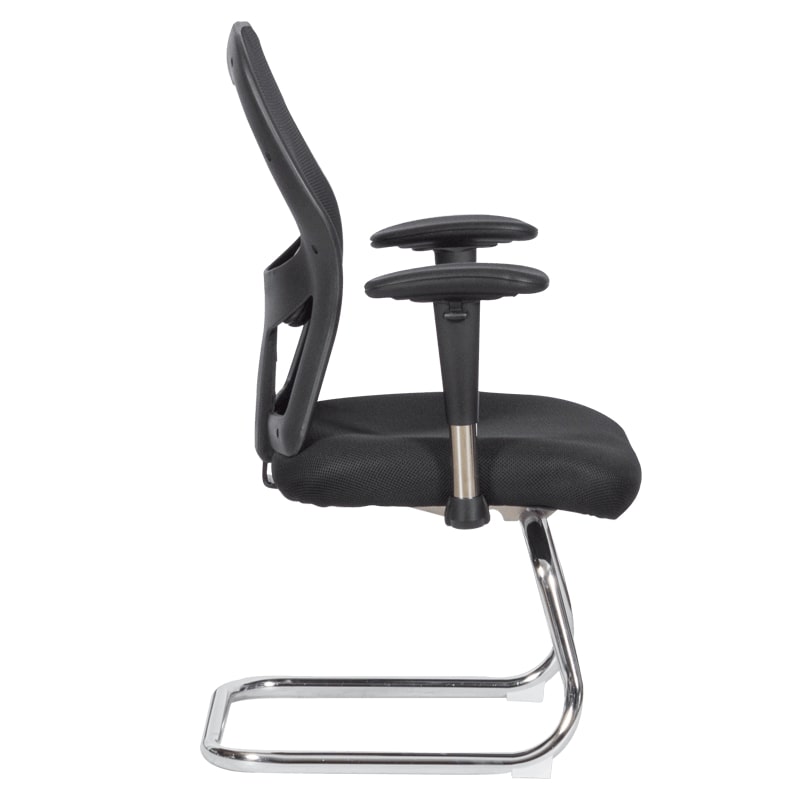 Посетителски стол Carmen 7620 черен